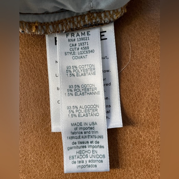Frame Le Garçon Crop in covant sz 28 - Picture 13 of 14